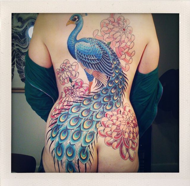peacock tattoos. Tags: peacock tattoo,